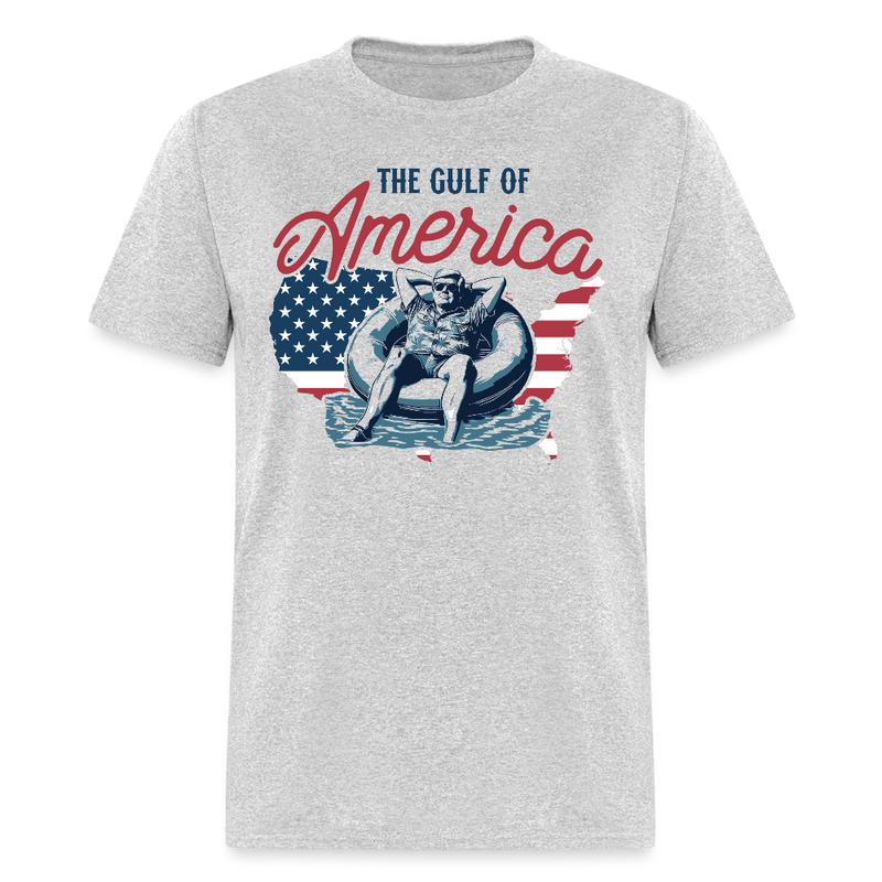 Trump The Gulf Of America T Shirt - heather gray