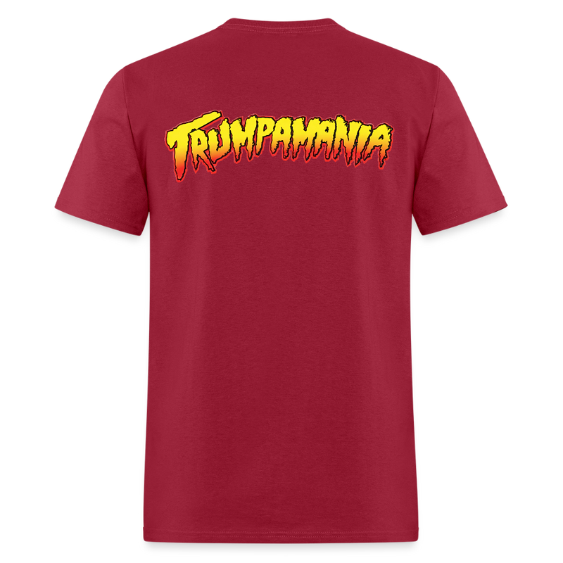 Trumpamania T Shirt - dark red