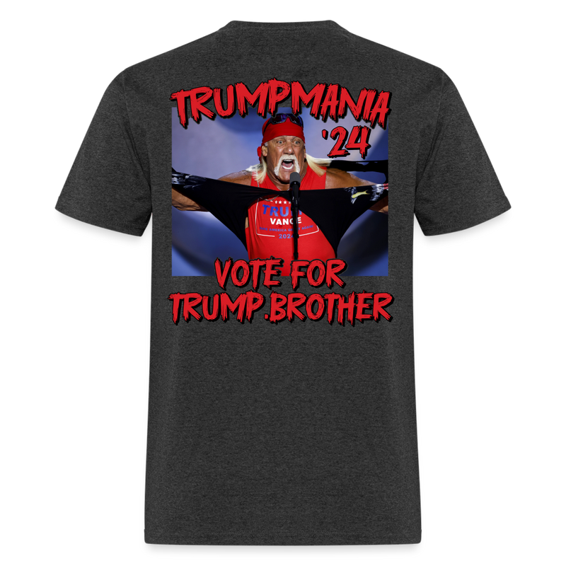 Trumpmania Vote For Trump T-Shirt - heather black