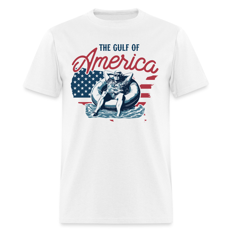 Trump The Gulf Of America T Shirt - white