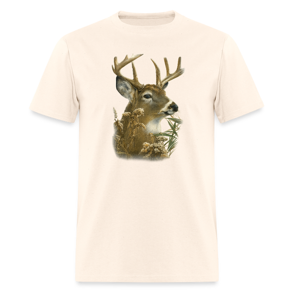 Deer Hunt T Shirt - natural