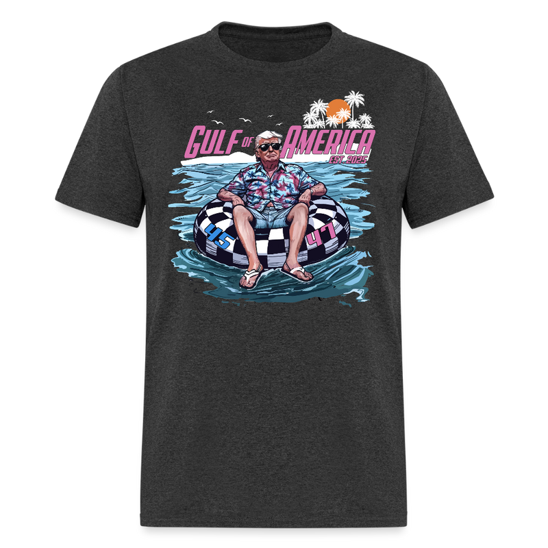 Gulf Of America Est. 2025 T Shirt - 3 - heather black