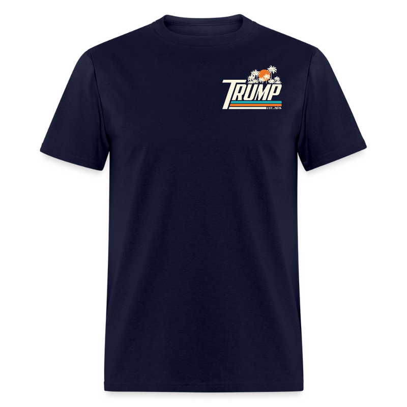 Gulf Of America Est. 2025 Trump 45 47 T Shirt - navy