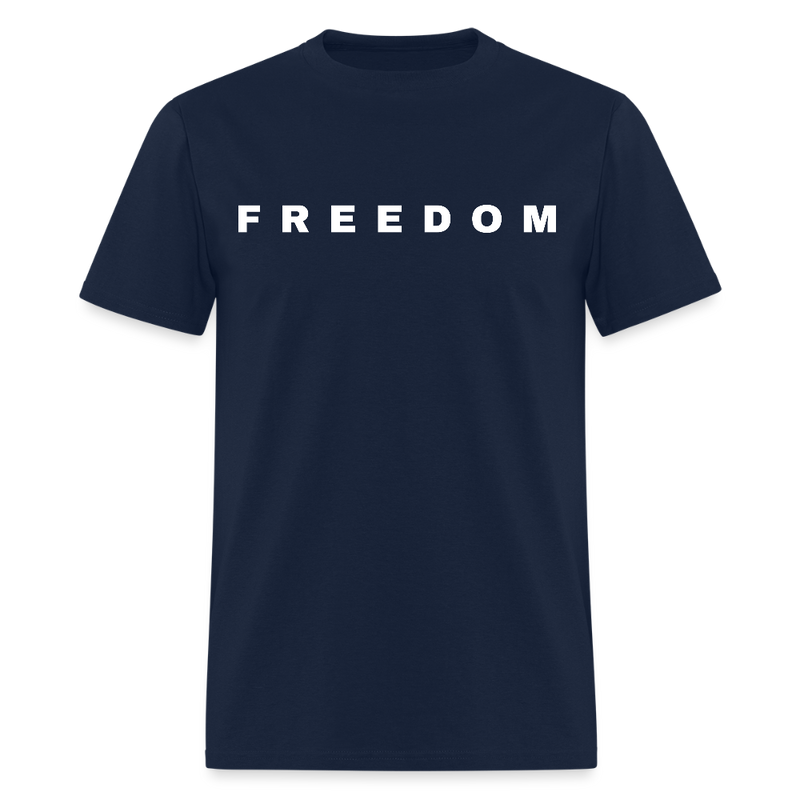 Freedom Charlie Black T Shirt - navy