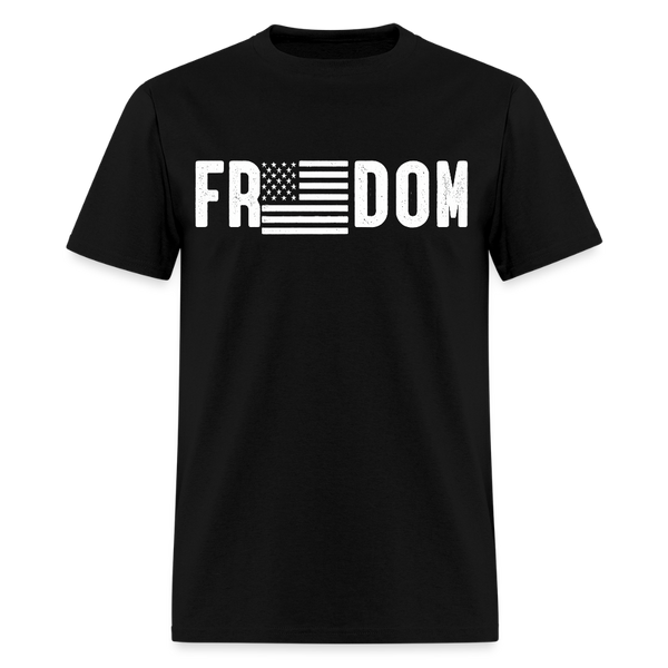 Freedom Charlie Kirk T Shirt - 5 - black