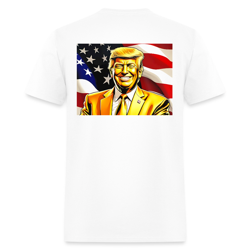 Time For The Golden Age Of America Trump T Shirt - white