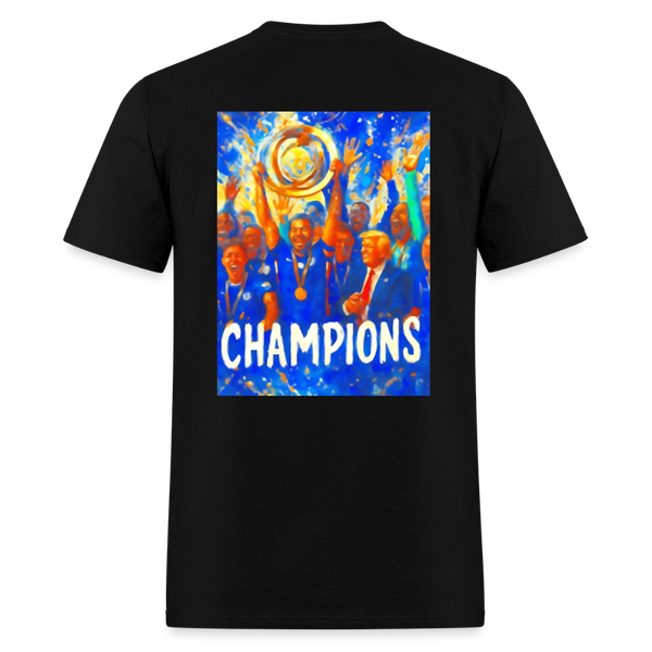 Trump and Chelsea Champions T Shirt - black