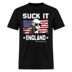 Suck It England George T Shirt - black