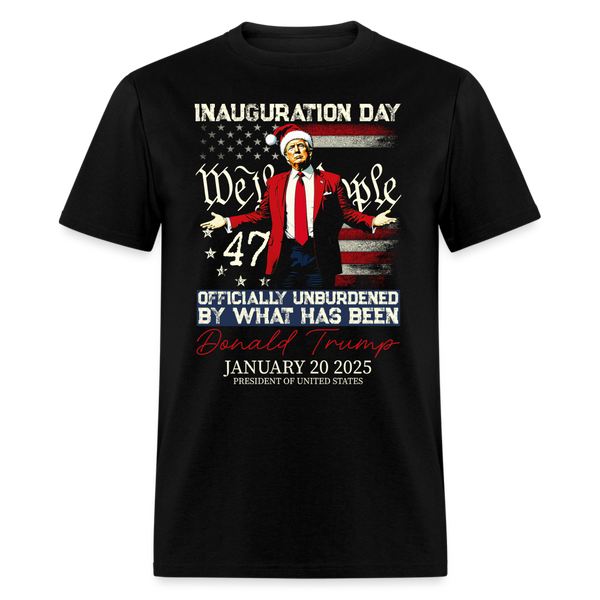 Donald Trump Inauguration Day 2025 47th President Trump 47 T Shirt - black