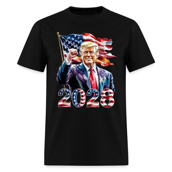 Trump For President 2028 T Shirt - black