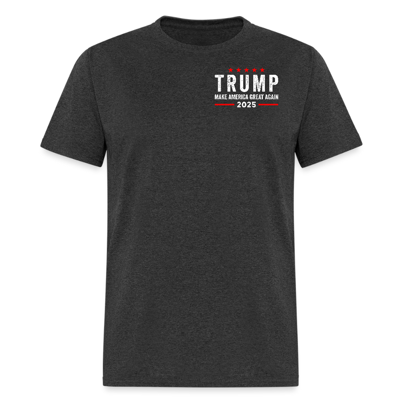 Trump Reciprocal Tariff 2025 Save America Again T Shirt - heather black
