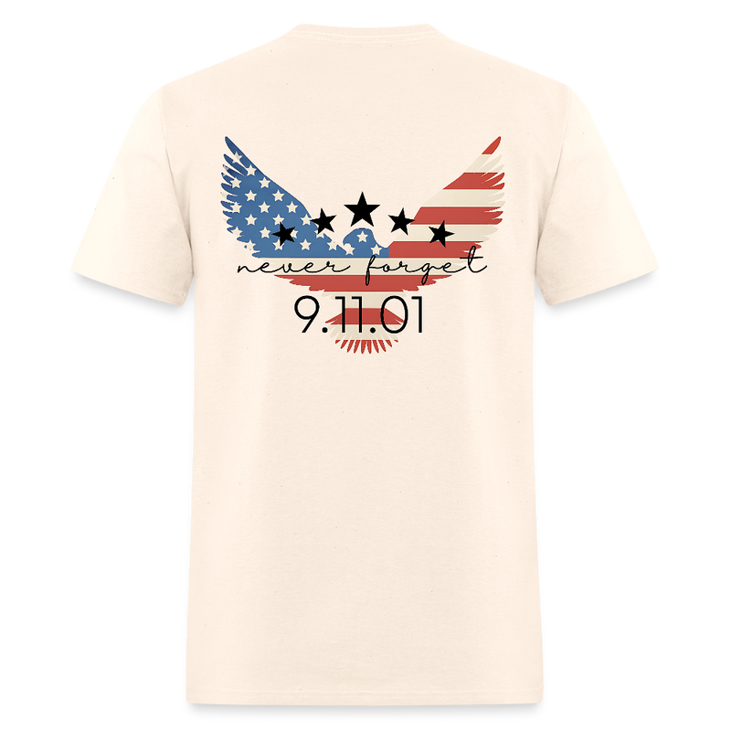American Eagle Never Forget September 11 T Shirt - natural