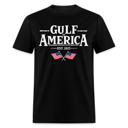 Gulf Of America Est. 2025 T Shirt - 10 - black