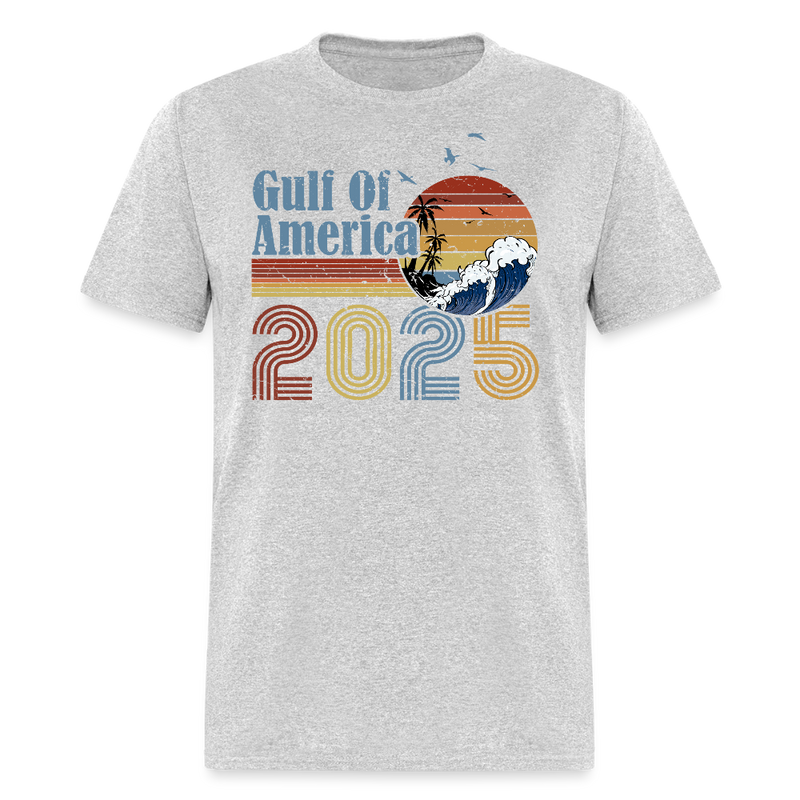 Gulf of America Vintage T Shirt - heather gray