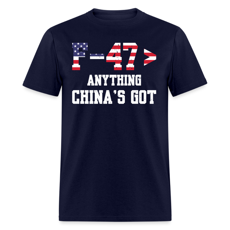 F-47 Anything China’s Got T Shirt - navy