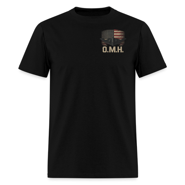 O.M.H Operation Midnight Hammer T Shirt - black
