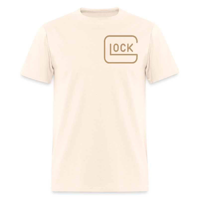 Trump Duck Hunting Glock Gun T Shirt - natural