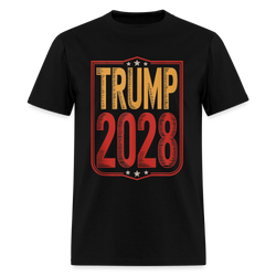 Trump 2028 President T Shirt - black