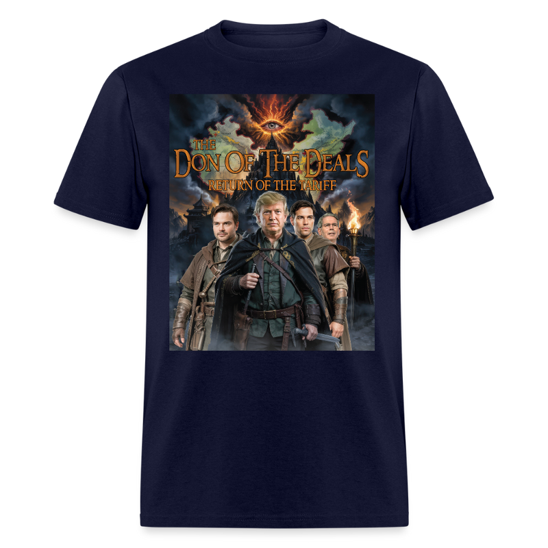 The Don of the Deals Return of the Tariff T Shirt - navy