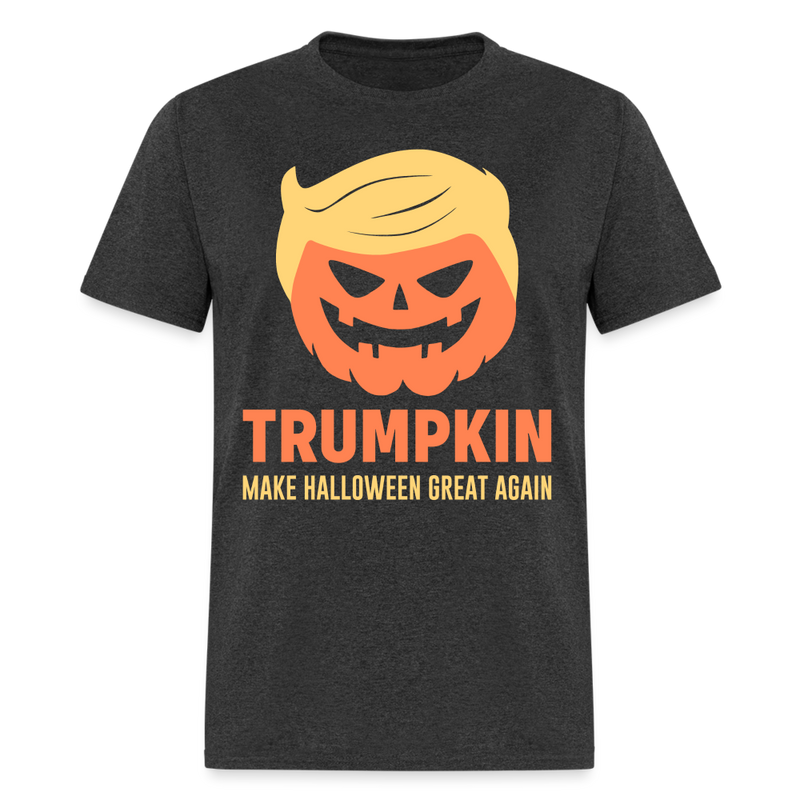 Trumpkin Make Halloween Great Again T Shirt - heather black