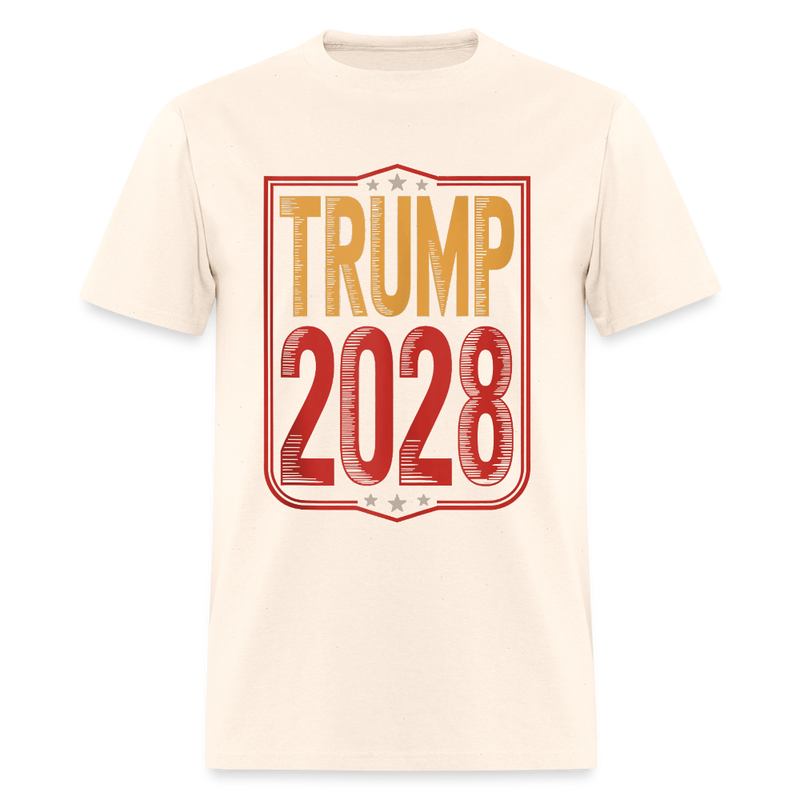Trump 2028 President T Shirt - natural