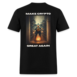 Make Crypto Great Again T Shirt - black