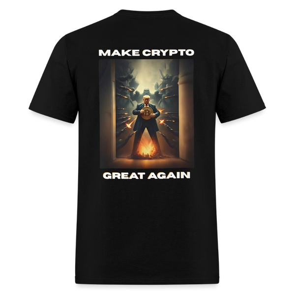 Make Crypto Great Again T Shirt - black
