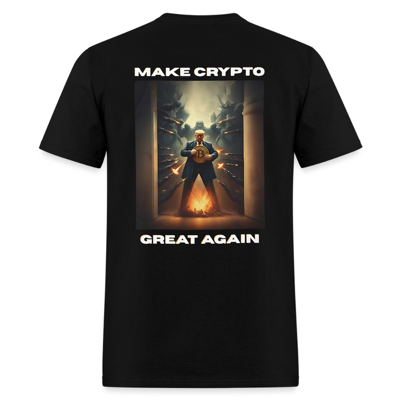 Make Crypto Great Again T Shirt - black