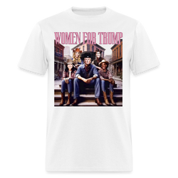 Women For Trump Cowboy T Shirt - white