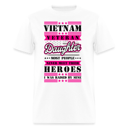 I'm a Veteran's Daughter T Shirt - 2 - white