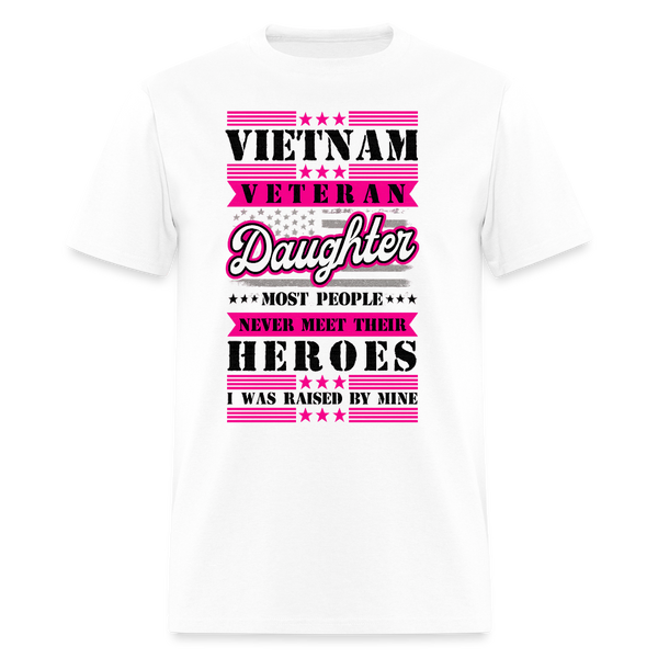 I'm a Veteran's Daughter T Shirt - 2 - white