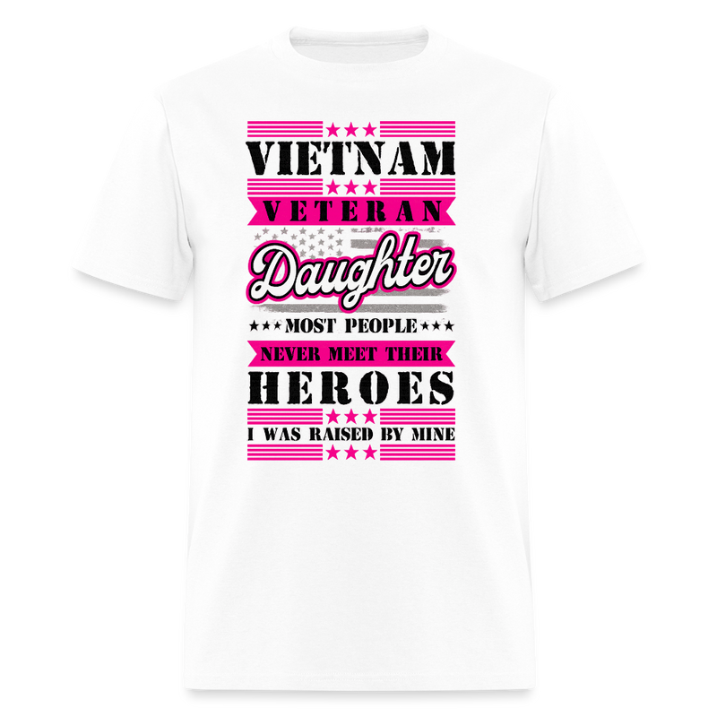 I'm a Veteran's Daughter T Shirt - 2 - white