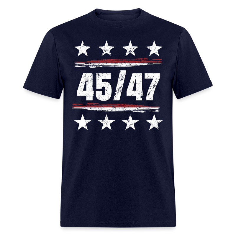 45/47 President Trump T Shirt - navy