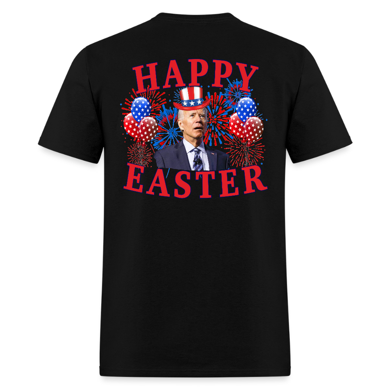 Biden Happy Easter T Shirt - black