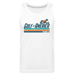 Gulf Of America Est. 2025 Tank Top - 2 - white