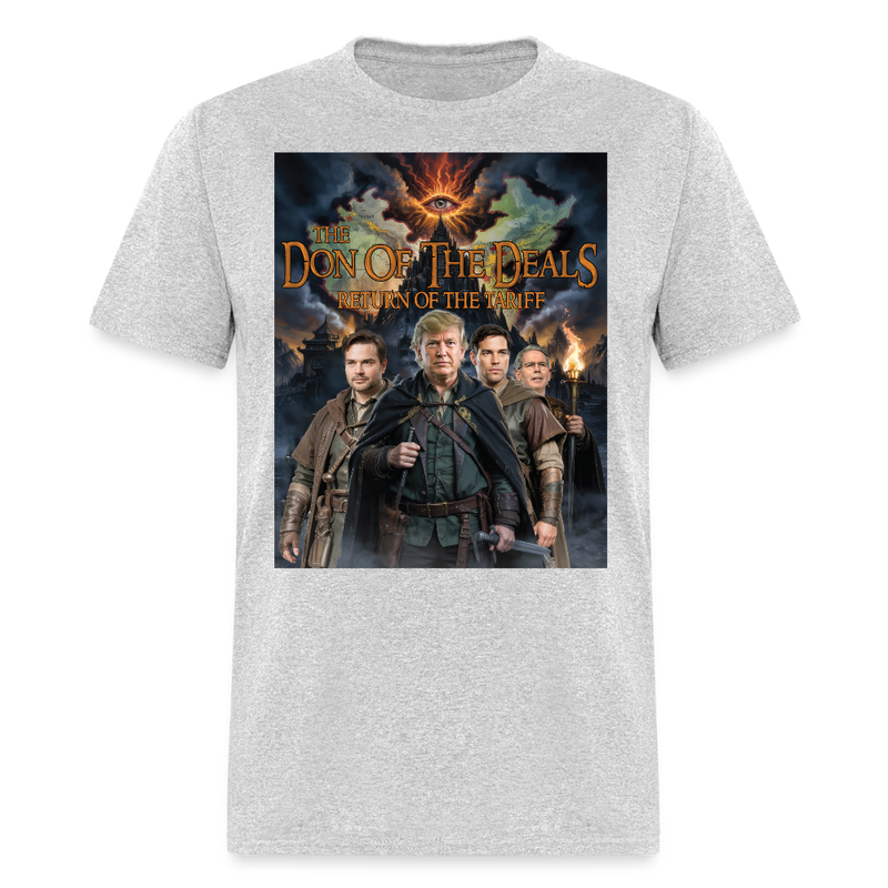 The Don of the Deals Return of the Tariff T Shirt - heather gray