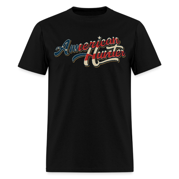 American Hunter T Shirt - black