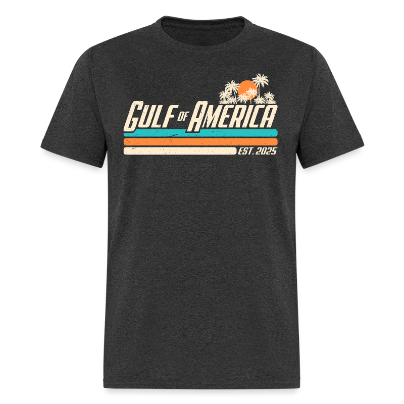 Gulf Of America Est. 2025 T Shirt - 4 - heather black