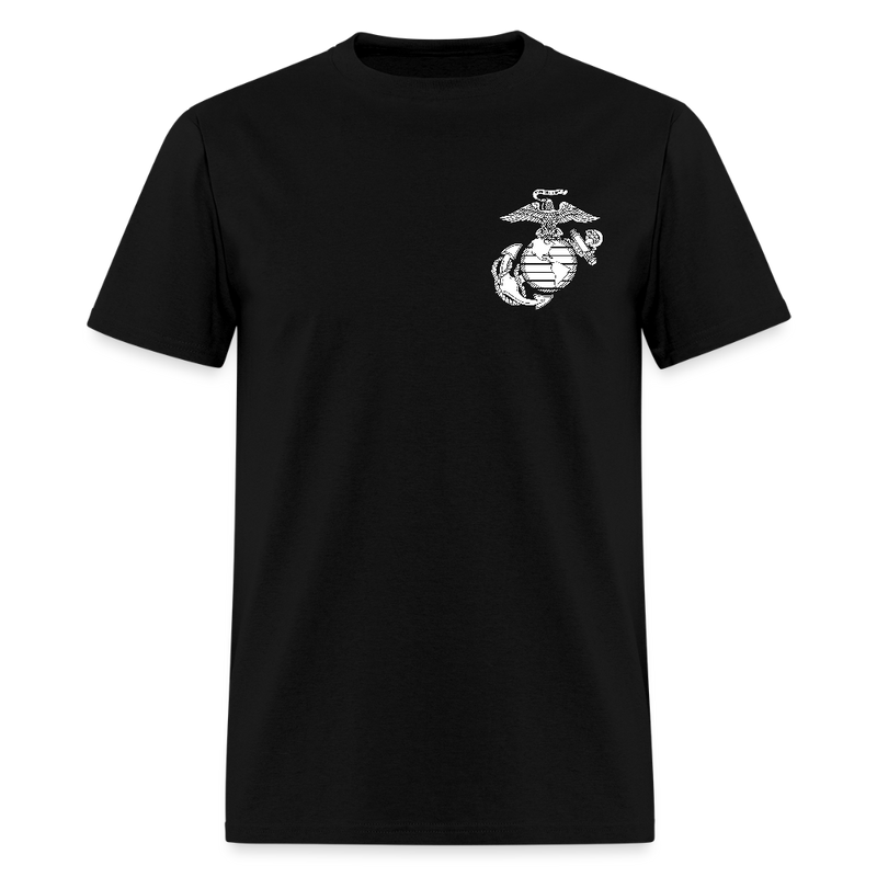United States Marine Corps 250th Anniversary T Shirt - black