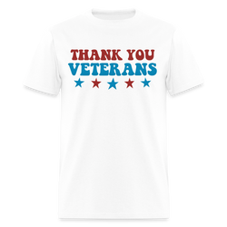Thank You Veterans T Shirt - 5 - white