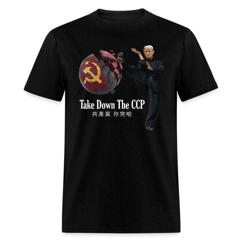 Take Down The CCP T Shirt - black