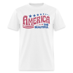 America The Beautiful T Shirt - white