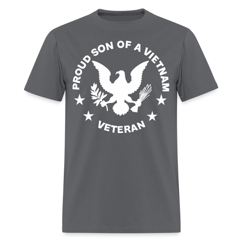 Son of Vietnam Veteran T Shirt - 5 - charcoal