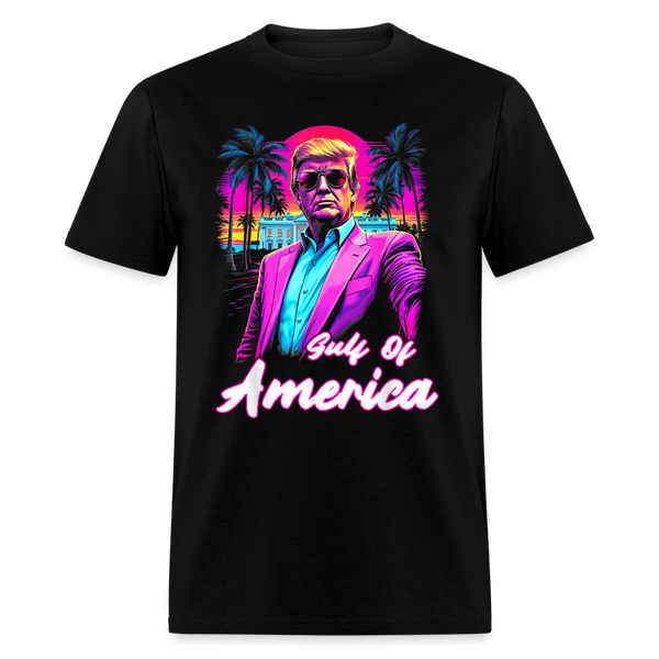 Gulf of America Retro Light T Shirt - black