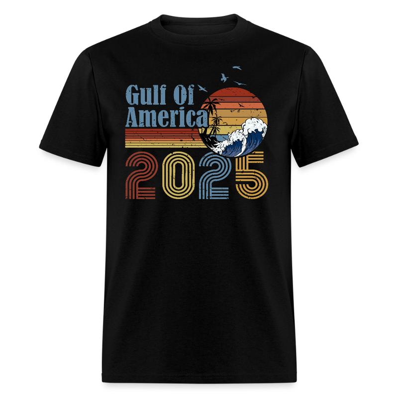 Gulf of America Vintage T Shirt - black