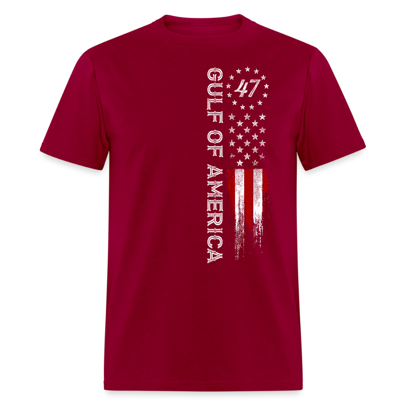Gulf Of America 47 T Shirt - 2 - dark red