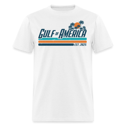 Gulf Of America Est. 2025 T-Shirt - 2 - white