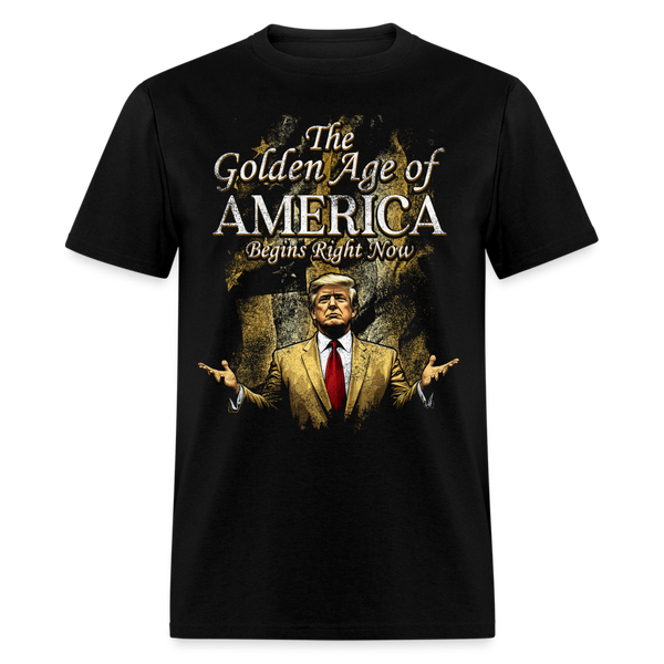 The Golden Age Of America Begins Right Now Trump T Shirt – UnitedPatriot