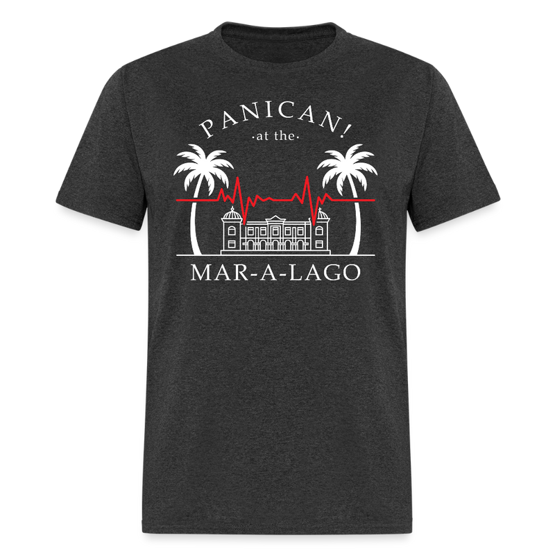 Panican! At The Mar-A-Lago T Shirt - heather black