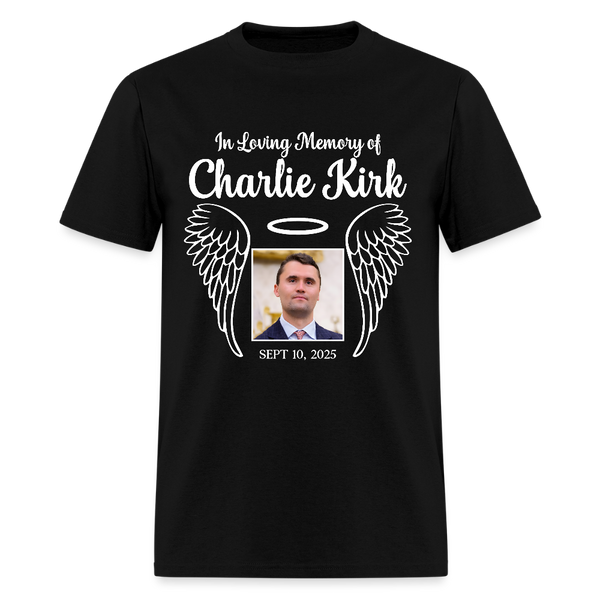 In Loving Memory Of Charlie Kirk T Shirt - black